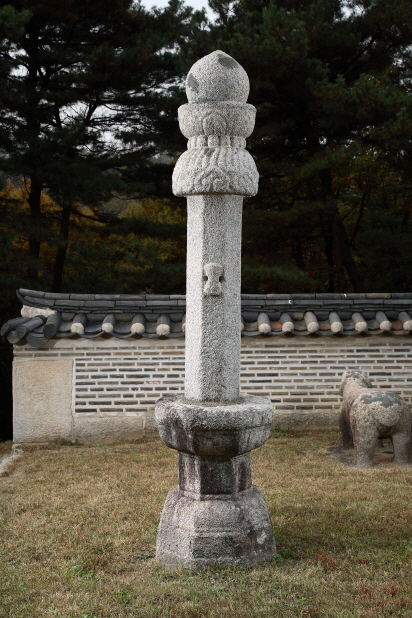 제1대 태조고황제 건원릉의 망주석